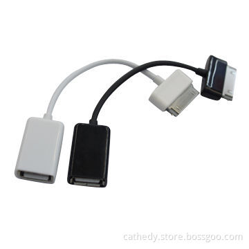 OTG USB Cable for Samsung Galaxy Tab 10.1, P7500/P7510/P7300,prompt delivery